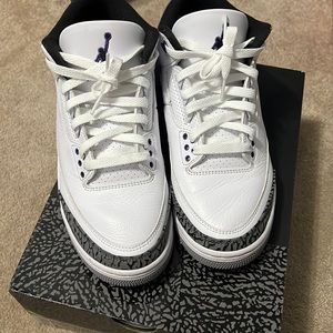 Air Jordan 3 retro Dark iris size 8.5 men’s